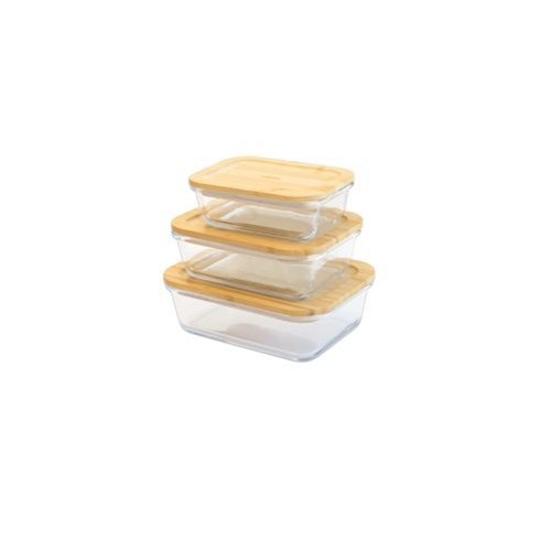 Boîte composée de 5 mini boites empilables rondes de Ø 5 cm en plastique